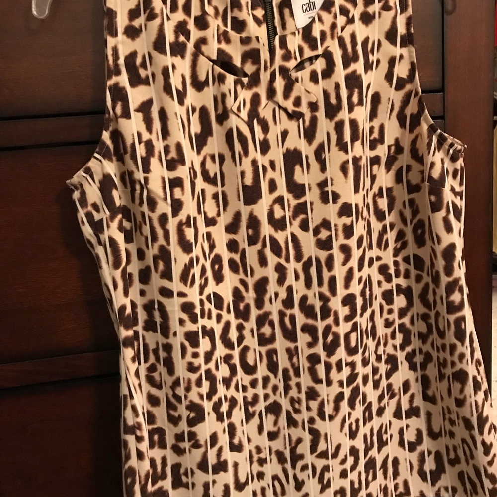 CAbi Animal Print Tank